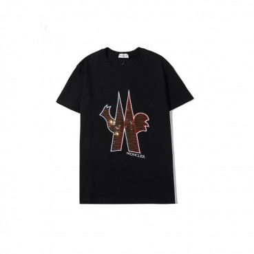 [매장판]Moncler 2020 Mens Logo Crew-neck Short Sleeved Tshirts 