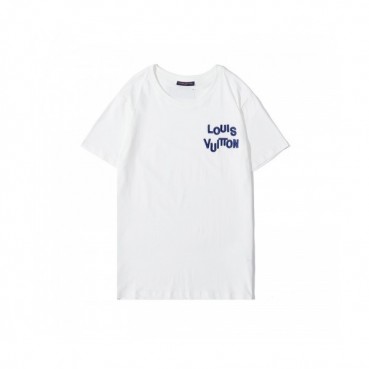 Louis vuitton 2020 Mens Logo Cotton Short Sleeved Tshirts - 루이비통 2020 남성 로고 코튼 반팔티 Lou01995x.Size(s 