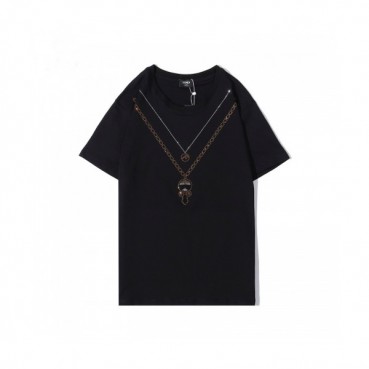 [펜디]Fendi 2020 Mens Logo Casual Short Sleeved Tshirts - 펜디 2020 남성 로고 캐쥬얼 코튼 반팔티 Fen0746x.Size(s 