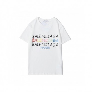 [발렌시아가]Balenciaga 2020 Mm/Wm Logo Cotton Short Sleeved Tshirts - 발렌시아가 2020 남자 로고 오버사이즈 코튼 반팔티 Bal0653x.Size(s 