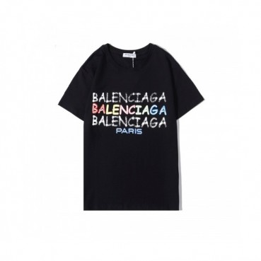[발렌시아가]Balenciaga 2020 Mm/Wm Logo Cotton Short Sleeved Tshirts - 발렌시아가 2020 남자 로고 오버사이즈 코튼 반팔티 Bal0652x.Size(s 