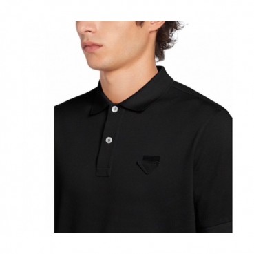 [프라다]Prada 2020 Mens Basic Logo Cotton Short Sleeved Polo Tshirts  - 프라다 2020 남성 베이직 로고 코튼 폴로 반팔티 Pra01090x.Size(s 