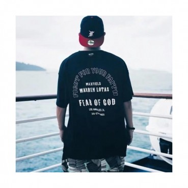 [피어오브갓]Fear of god 2020 Mm/Wm Oversize Minimal Cotton Short Sleeved Tshirts - 피어오브갓 2020 남/녀 미니멀 오버사이즈 코튼 반팔티 Fea0147x.Size(s 