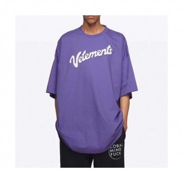 [베트멍]Vetements 2020 Mm/Wm Printing Logo Cotton Short Sleeved Oversize Tshirts - 베트멍 2020 남/녀 프린팅 로고 코튼 오버사이즈 반팔티 Vet0079x.Size(xs 