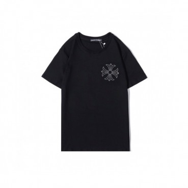 [크롬하츠]Chrome hearts 2020 Mens Logo Casual Short Sleeved Tshirts - 크롬하츠 2020 남성 로고 캐쥬얼 반팔티 Chr0209x.Size(s 