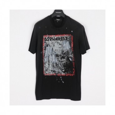 [디스퀘어드]Dsquared2 2020 Mens Logo Crew-neck Short Sleeved Tshirts 