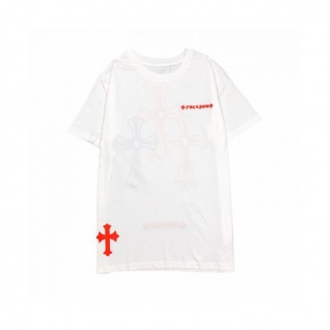 [크롬하츠]Chrome hearts 2020 Mens Logo Casual Short Sleeved Tshirts - 크롬하츠 2020 남성 로고 캐쥬얼 반팔티 Chr0205x.Size(s 