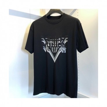 Louis vuitton 2020 Mens Logo Cotton Short Sleeved Tshirts - 루이비통 2020 남성 로고 코튼 반팔티 Lou01970x.Size(m 