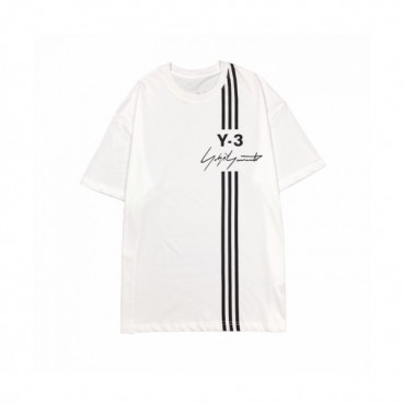 [요지야마모토]Y-3 2020 Mens Logo Basic Cotton Short Sleeved Tshirts 