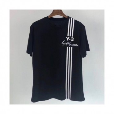 [요지야마모토]Y-3 2020 Mens Logo Basic Cotton Short Sleeved Tshirts 