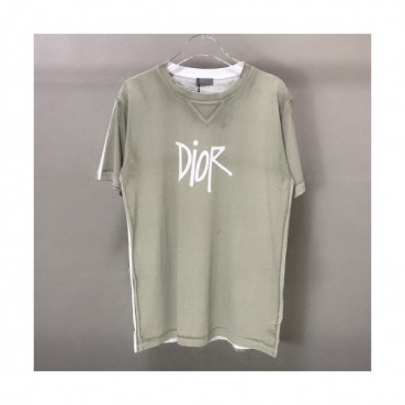[디올]Dior 2020 Mens Casual Crew-neck Short Sleeved Tshirts 