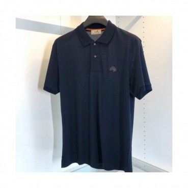 [에르메스]Hermes 2020 Mens Silket Short Sleeved Polo Tshirts - 에르메스 2020 남성 실켓 폴로 반팔티 Her0485x.Size(m 