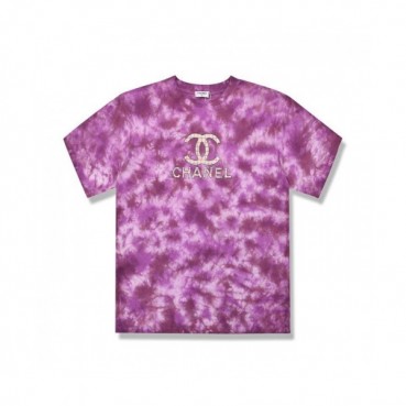 [샤넬]Chanel 2020 Mm/Wm 'CC' Logo Cotton Short Sleeved Tshirts - 샤넬 2020 남/녀 'CC'로고 코튼 반팔티 Cnl0588x.Size(s 