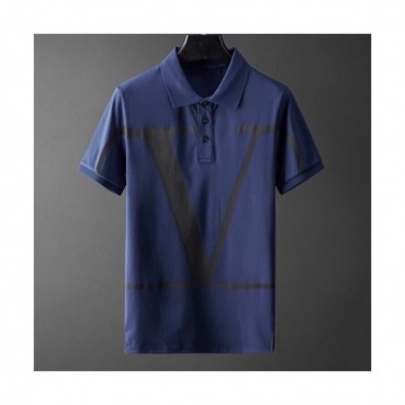 [발렌티노]Valentino 2020 Mens Logo Short Sleeved Polo Tshirts - 발렌티노 2020 남성 로고 폴로 반팔티 Val0416x.Size(m 