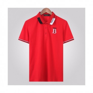 [버버리]Burberry 2020 Mens Logo Short Sleeved Polo Tshirts - 버버리 2020 남성 로고 폴로 반팔티 Bur02767x.Size(m 