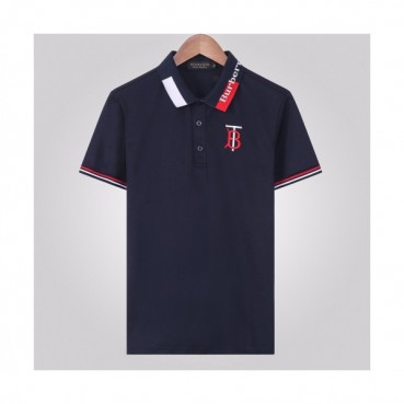 [버버리]Burberry 2020 Mens Logo Short Sleeved Polo Tshirts - 버버리 2020 남성 로고 폴로 반팔티 Bur02766x.Size(m 
