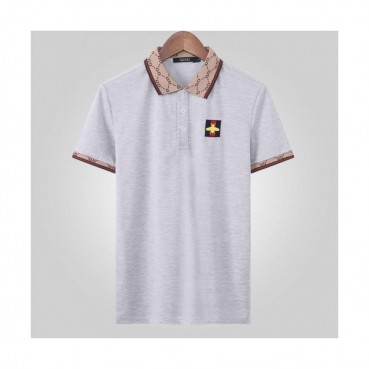 [매장판]Gucci 2020 Mens Logo Cotton Short Sleeved Polo Tshirts - 구찌 2020 남성 로고 코튼 폴로 반팔티 Guc02823x.Size(m 