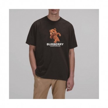 [버버리]Burberry 2020 Mm/Wm Logo Cotton Short Sleeved Tshirts - 버버리 2020 남/녀 로고 코튼 반팔티 Bur02762x.Size(s 