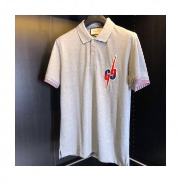 [매장판]Gucci 2020 Mens Logo Cotton Short Sleeved Polo Tshirts - 구찌 2020 남성 로고 코튼 폴로 반팔티 Guc02816x.Size(m 