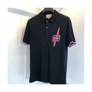 [매장판]Gucci 2020 Mens Logo Cotton Short Sleeved Polo Tshirts - 구찌 2020 남성 로고 코튼 폴로 반팔티 Guc02815x.Size(m 