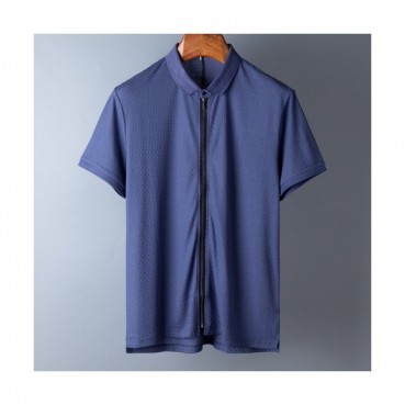 Ermenegildo Zegna 2020 Mens Business Short Sleeved Polo Tshirts - 에르메네질도 2020 제냐 남성 비지니스 반팔티 Zeg0189x.Size(m 