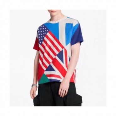 [루이비통]Louis vuitton 2020 Mm/Wm Logo Cotton Short Sleeved Tshirts - 루이비통 2020 남/녀 로고 코튼 반팔티 Lou01926x.Size(xs 
