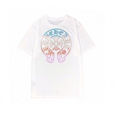 [크롬하츠]Chrome hearts 2020 Mens Logo Casual Short Sleeved Tshirts - 크롬하츠 2020 남성 로고 캐쥬얼 반팔티 Chr0181x.Size(s 