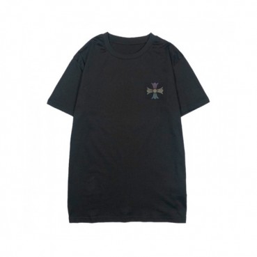 [크롬하츠]Chrome hearts 2020 Mens Logo Casual Short Sleeved Tshirts - 크롬하츠 2020 남성 로고 캐쥬얼 반팔티 Chr0179x.Size(s 