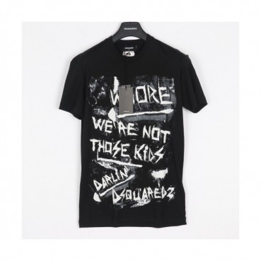 [디스퀘어드]Dsquared2 2020 Mens Logo Crew-neck Short Sleeved Tshirts 