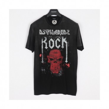 [디스퀘어드]Dsquared2 2020 Mens Logo Crew-neck Short Sleeved Tshirts 