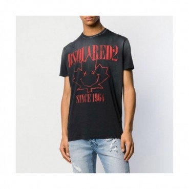 [디스퀘어드]Dsquared2 2020 Mens Logo Crew-neck Short Sleeved Tshirts 