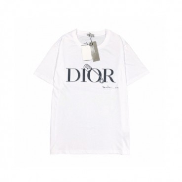 [디올]Dior 2020 Mens Casual Crew-neck Short Sleeved Tshirts 