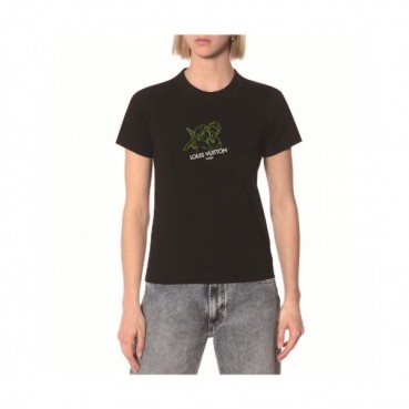 Louis vuitton 2020 Mm/Wm Logo Silket Short Sleeved Tshirts - 루이비통 2020 남/녀 로고 실켓 반팔티 Lou01904x.Size(s 