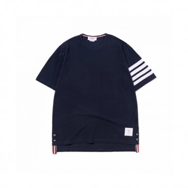 [톰브라운]Thom Browne 2020 Mm/Wm Casual Cotton Short Sleeved Polo Tshirts - 톰브라운 2020 남/녀 캐쥬얼 코튼 폴로 반팔티 Tho0835x.Size(m 