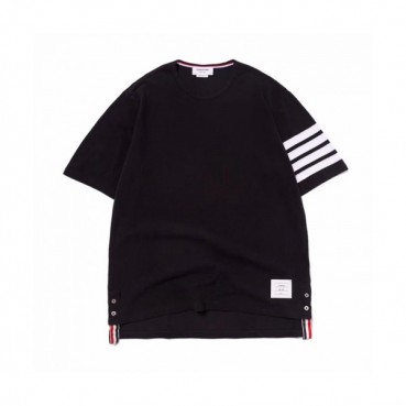 [톰브라운]Thom Browne 2020 Mm/Wm Casual Cotton Short Sleeved Polo Tshirts - 톰브라운 2020 남/녀 캐쥬얼 코튼 폴로 반팔티 Tho0834x.Size(m 