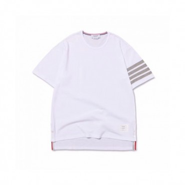[톰브라운]Thom Browne 2020 Mm/Wm Casual Cotton Short Sleeved Polo Tshirts - 톰브라운 2020 남/녀 캐쥬얼 코튼 폴로 반팔티 Tho0833x.Size(m 