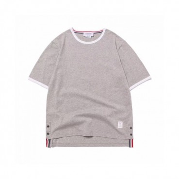 [톰브라운]Thom Browne 2020 Mm/Wm Casual Cotton Short Sleeved Polo Tshirts - 톰브라운 2020 남/녀 캐쥬얼 코튼 폴로 반팔티 Tho0832x.Size(m 