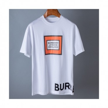 [버버리]Burberry 2020 Mm/Wm Logo Cotton Short Sleeved Tshirts - 버버리 2020 남/녀 로고 코튼 반팔티 Bur02733x.Size(m 