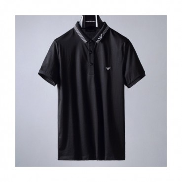 [알마니]Armani 2020 Mens Logo Silket Short Sleeved Tshirts - 알마니 2020 남성 로고 실켓 반팔티 Arm0711x.Size(m 