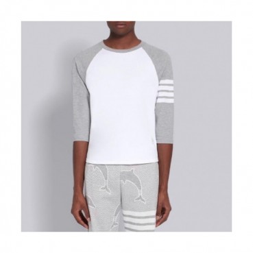 [톰브라운]Thom Browne 2020 Mens Casual Cotton Short Sleeved Tshirts - 톰브라운 2020 남성 캐쥬얼 코튼 반팔티 Tho0812x.Size(s 