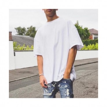 [피어오브갓]Fear of god 2020 Mm/Wm Oversize Minimal Cotton Short Sleeved Tshirts - 피어오브갓 2020 남/녀 미니멀 오버사이즈 코튼 반팔티 Fea0141x.Size(s 