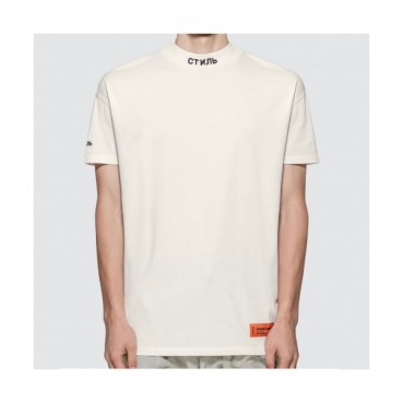 [헤론프레스턴]Heron Preston 2020 Mens Printing Crew neck Short Sleeved Oversize Tshirt - 헤론프레스턴 2020 남성 프린팅 코튼 오버사이즈 반팔티 Hron0029x.Size(xs 