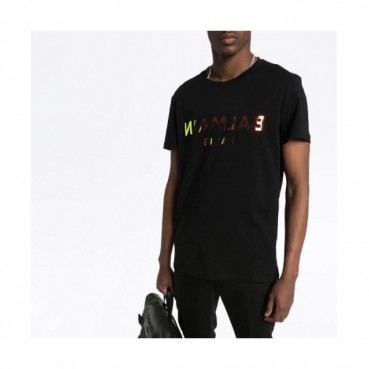 [발망]Balmain 2020 Mens Logo Cotton Short Sleeved Tshirs - 발망 2020 남성 로고 코튼 반팔티 Bam0097x.Size(s 