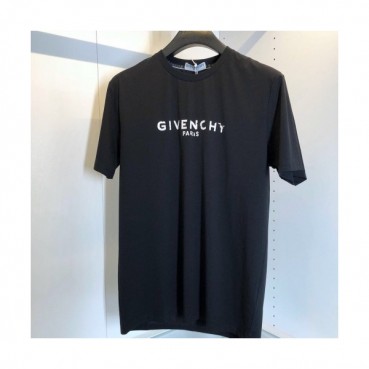 [지방시]Givenchy 2020 Mens Logo Silket Short Sleeved Tshirts - 지방시 2020 남성 로고 실켓 반팔티 Giv0401x.Size(s 