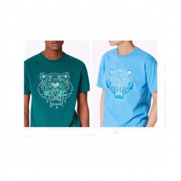 [겐조]Kenzo 2020 Mm/Wm Tiger Cotton Short Sleeved Tshirts - 겐조 2020 남/녀 타이거 캐쥬얼 코튼  반팔티 Ken0114x.Size(s 