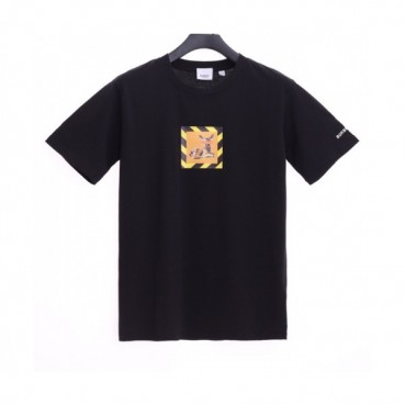 [버버리]Burberry 2020 Mm/Wm Logo Cotton Short Sleeved Tshirts - 버버리 2020 남/녀 로고 코튼 반팔티 Bur02719x.Size(xs 