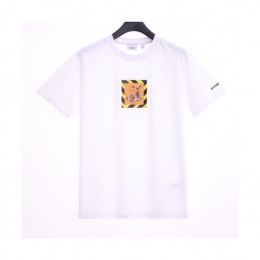 [버버리]Burberry 2020 Mm/Wm Logo Cotton Short Sleeved Tshirts - 버버리 2020 남/녀 로고 코튼 반팔티 Bur02718x.Size(xs 