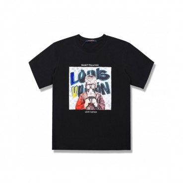 [루이비통]Louis vuitton 2020 Mm/Wm Logo Silket Short Sleeved Tshirts - 루이비통 2020 남/녀 로고 실켓 반팔티 Lou01887x.Size(s 