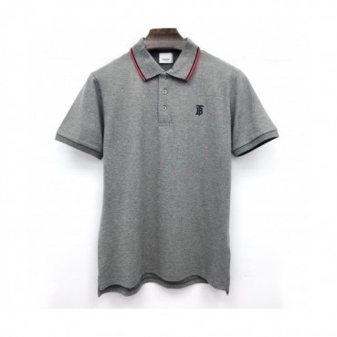 [버버리]Burberry 2020 Mens Logo Short Sleeved Polo Tshirts - 버버리 2020 남성 로고 폴로 반팔티 Bur02709x.Size(m 