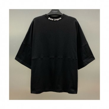 [팜 엔젤스]Palm Angels 2020 Mm/Wm Logo Cotton Short Sleeved Tshirts - 팜 엔젤스 2020 남/녀 로고 코튼 반팔티셔츠 Pam0152x.Size(s 